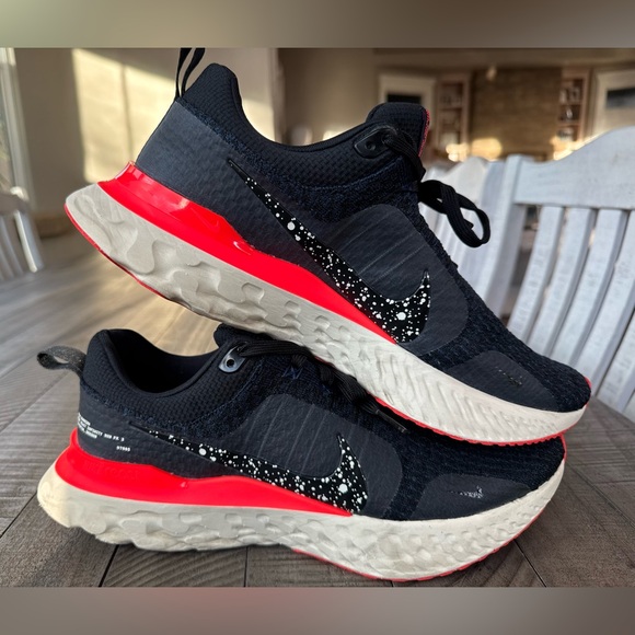 Nike - React Infinity Run FK 3 Running Shoes Obsidian & Fuchsia Men’s Size 13